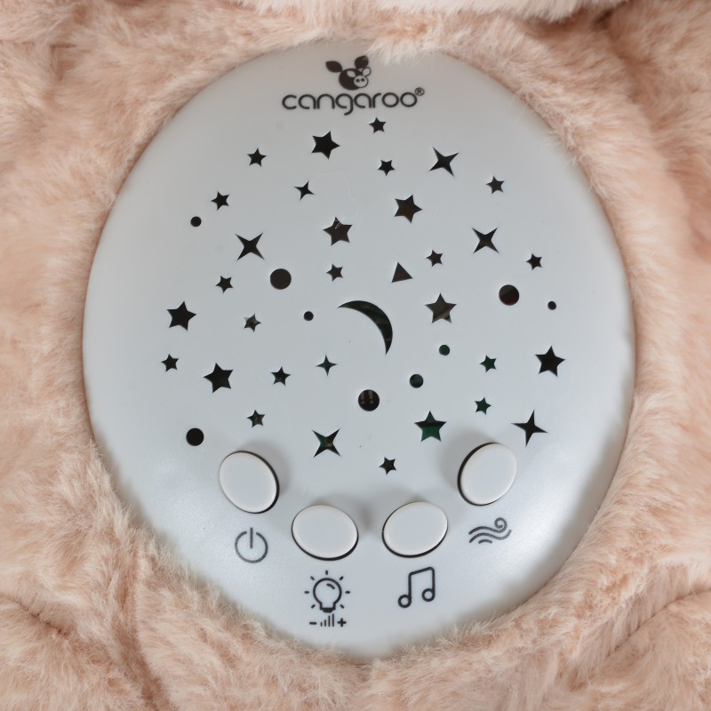 Нощна лампа и прожектор с бял шум Lulo Bear